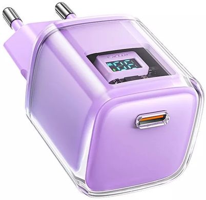 Купити Мережевий зарядний пристрій ACEFAST A53 Sparkling series PD30W GaN Alfalfa Purple
