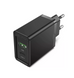 Мережевий зарядний пристрій Vention Two-Port USB(A+C) (18W/20W) Black