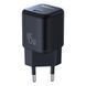 Сетевой зарядник устройство Baseus PicoGo GaN Fast Charger 1C 45W EU Cosmic Black
