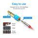 Аудіо перехідник Vention 6.35mm Male to 3.5mm Female Audio Adapter Blue Aluminum Alloy Type (VAB-S01-L)