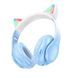 Бездротові навушники Hoco W42 Cat ears Bluetooth 5.3 Blue