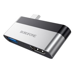 Купити Адаптер Borofone DH2 Type-C to HDMI+USB3.0