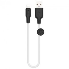 Купити Кабель Hoco X21 USB Lightning 2.4 A 0,25 m Black-White