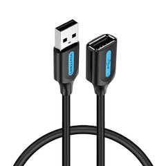 Купити Кабель-переходник Vention USB 2.0 A Male to USB 2.0 A Female 1.5m Black