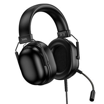Купити Навушники ігрові HOCO W113 Dynamic USB7.1 channel gaming headphones Black