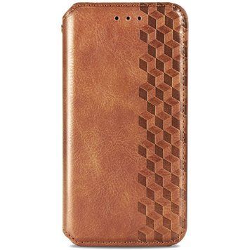 Купити Чехол-книжка для смартфона Rubic Leather for Samsung Galaxy M15/F15 5G Brown