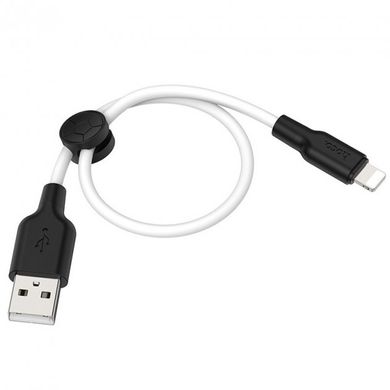 Купити Кабель Hoco X21 USB Lightning 2.4 A 0,25 m Black-White