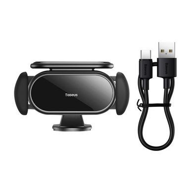 Купити Держатель для мобильного Baseus Steel Cannon pro Solar Electric Car Mount Black