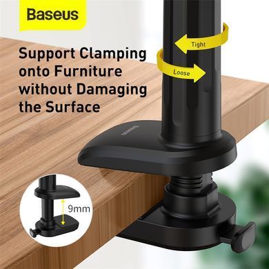 Купити Тримач для планшету Baseus Otaku life rotary adjustment lazy holder Pro（Applicable for phone/ ipad) gray