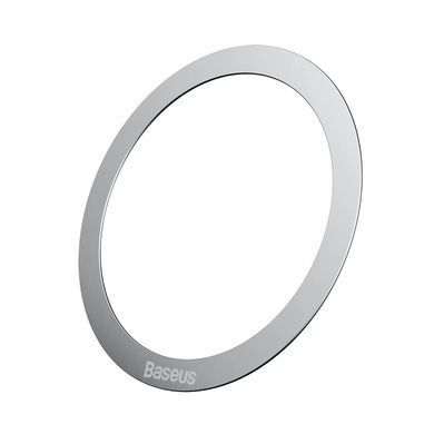 Купити Пластина для магнітного тримача Baseus Halo Series Magnetic Metal Ring（2pcs/pack）Silver