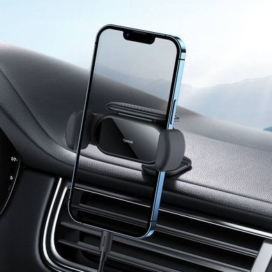 Купити Держатель для мобильного Baseus Steel Cannon pro Solar Electric Car Mount Black