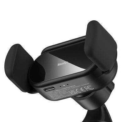 Купити Держатель для мобильного Baseus Steel Cannon pro Solar Electric Car Mount Black