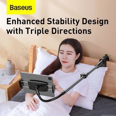 Купити Тримач для планшету Baseus Otaku life rotary adjustment lazy holder Pro（Applicable for phone/ ipad) gray