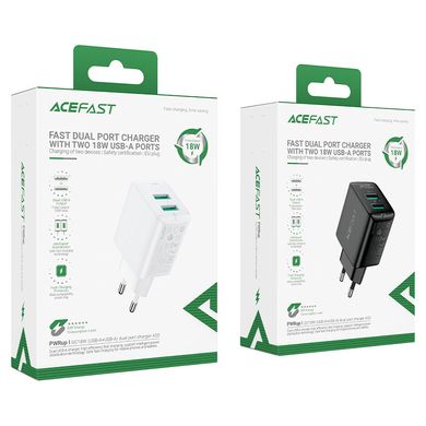 Купити Сетевое зарядное устройство ACEFAST A33 Black