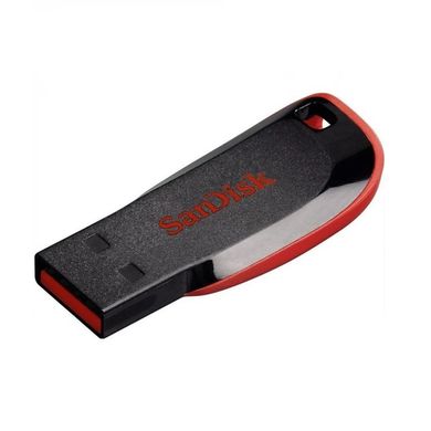Купити Флеш-накопитель SanDisk Cruzer Blade USB2.0 64GB Black-Red