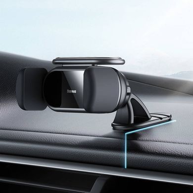 Купити Держатель для мобильного Baseus Steel Cannon pro Solar Electric Car Mount Black