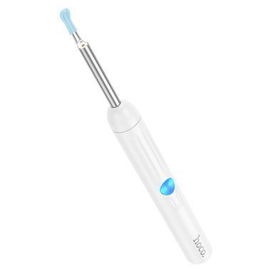 Купити Інструмент для чищення вух з камерою HOCO HP65 130 mAh Ears cleaning tool with camera White