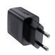 Сетевой зарядное устройство ACEFAST A78 PD20W GaN (USB-A+USB-C) charger Black