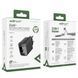Сетевой зарядное устройство ACEFAST A78 PD20W GaN (USB-A+USB-C) charger Black