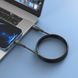 Кабель HOCO X72 Creator silicone charging data cable for iP Black