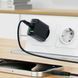 Сетевой зарядное устройство ACEFAST A78 PD20W GaN (USB-A+USB-C) charger Black