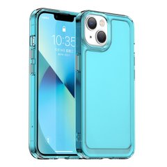 Купити Прозрачный чехол Cosmic Apple iPhone 14 Transparent Blue
