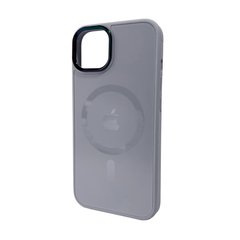 Купити Стеклянный чехол с MagSafe Apple iPhone 12/12 Pro Grey