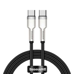 Купити Кабель Baseus Cafule Series Metal Data Cable Type-C Type-C 100W 1m Black