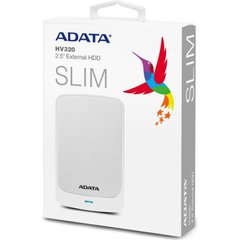 Купити Жорсткий диск зовнішній A-DATA USB 3.2 Gen1 HV320 2TB 2,5" Білий