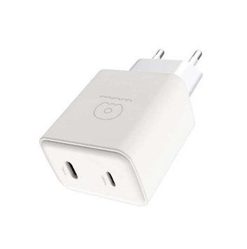 Купити Зарядное устройство WUW-C189 PD 20W Charger USB C + USB C белый