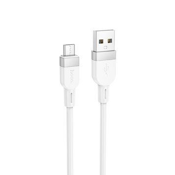 Купити Кабель HOCO X109 Energy silicone charging data cable Micro(L=1M) White