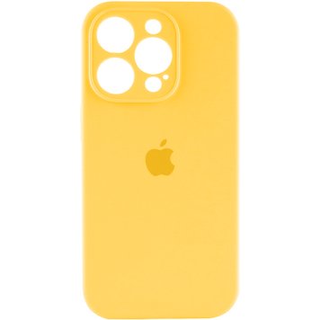 Купити Чохол для смартфона Silicone Full Case AA Camera Protect for Apple iPhone 16 Pro 56,Sunny Yellow