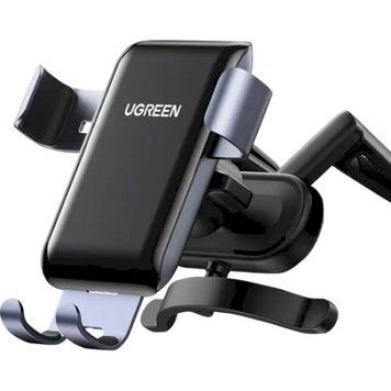 Купити Автотримач для телефона UGREEN LP274 Gravity Phone Holder for Round Air Vent gray