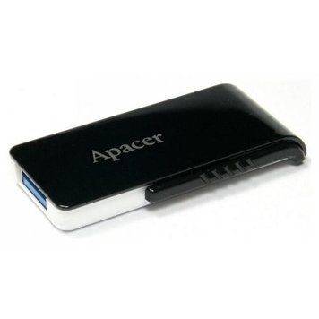 Купити Флеш-накопичувач Flash Apacer USB 3.2 Gen 1 AH350 64Gb black