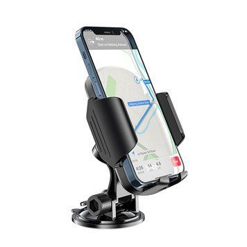 Купити Держатель для мобильного HOCO CA82 Just fast suction cup car holder Black