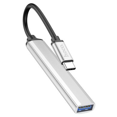 Купити USB-хаб Hoco HB26 Silver