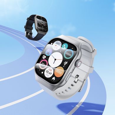 Купити Смарт-годинник HOCO Y33 51mm. 200 mAh. Smart sports watch (call version) Silver