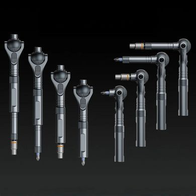 Купити Викрутка з комплектом біт Xiaomi Duke RS2 ratchet screwdriver set gray