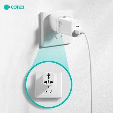 Купити Мережевий адаптер COTECi European standard adapter