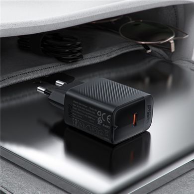Купити Мережевий зарядний пристрій ACEFAST A82 PD20W GaN single USB-C charger Black