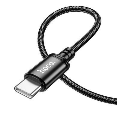 Купити Кабель HOCO X89 Wind 60W charging data cable Type-C to Type-C Black