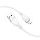 Кабель HOCO X109 Energy silicone charging data cable Micro(L=1M) White