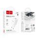 Мережевий зарядний пристрій HOCO C149A Charm PD30W+QC3.0 charger (EU) White