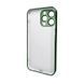 Стеклянный чехол с MagSafe Apple iPhone 15 Pro Cangling Green