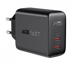 Купити Сетевое зарядное устройство ACEFAST A9 Black