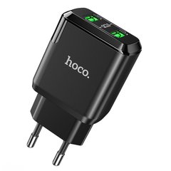 Купити Сетевое зарядное устройство Hoco N6 Charmer Black