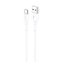 Купити Кабель CHAROME USB Type-C 2.4 A 1m White