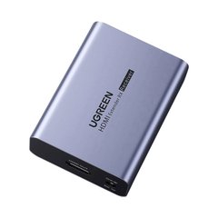 Купити Перехідник UGREEN CM455 HDMI Over Ethernet Extender 70m Gray