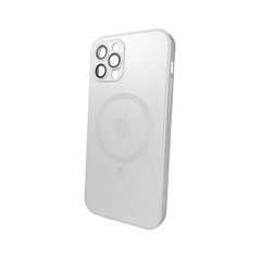 Купити Скляний чохол з MagSafe AG Glass Apple iPhone 12 Pro Max Pearly White