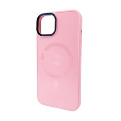 Купити Стеклянный чехол с MagSafe Apple iPhone 12/12 Pro Pink